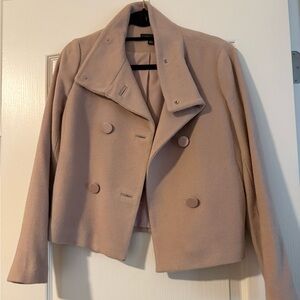 Ann Taylor Light Brown Pea Coat